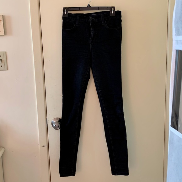 J Brand Black Skinny Jeans - Picture 1 of 4
